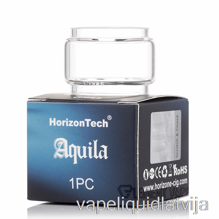 Horizon Tech Aquila Rezerves Stikls 5ml Burbulis Stikls Vape šķidrums